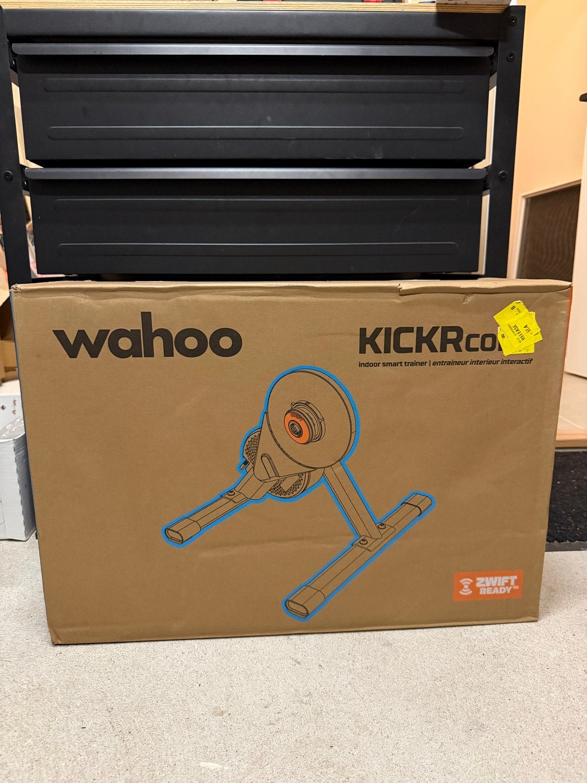 Wahoo KICKR CORE 2 Fietstrainer met Zwift Cog en Click, Ophalen, Nieuw, Overige typen