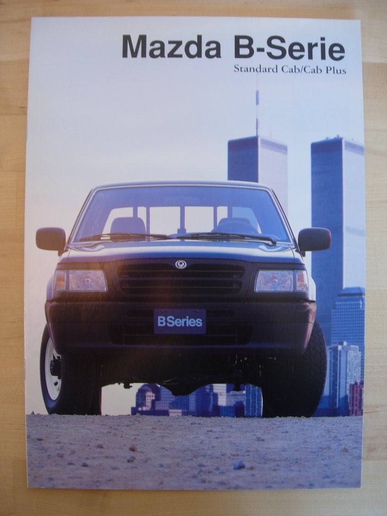 Mazda B-Serie Brochure 1997 – Pick-Up Pickup, Mazda, Ophalen of Verzenden, Zo goed als nieuw, Mazda