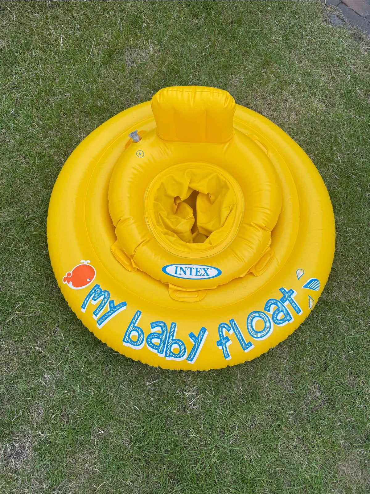 Intex My Baby Float zwemband geel, Kinderen en Baby's, Speelgoed | Babyspeelgoed, Ophalen of Verzenden, Zo goed als nieuw, Overige typen