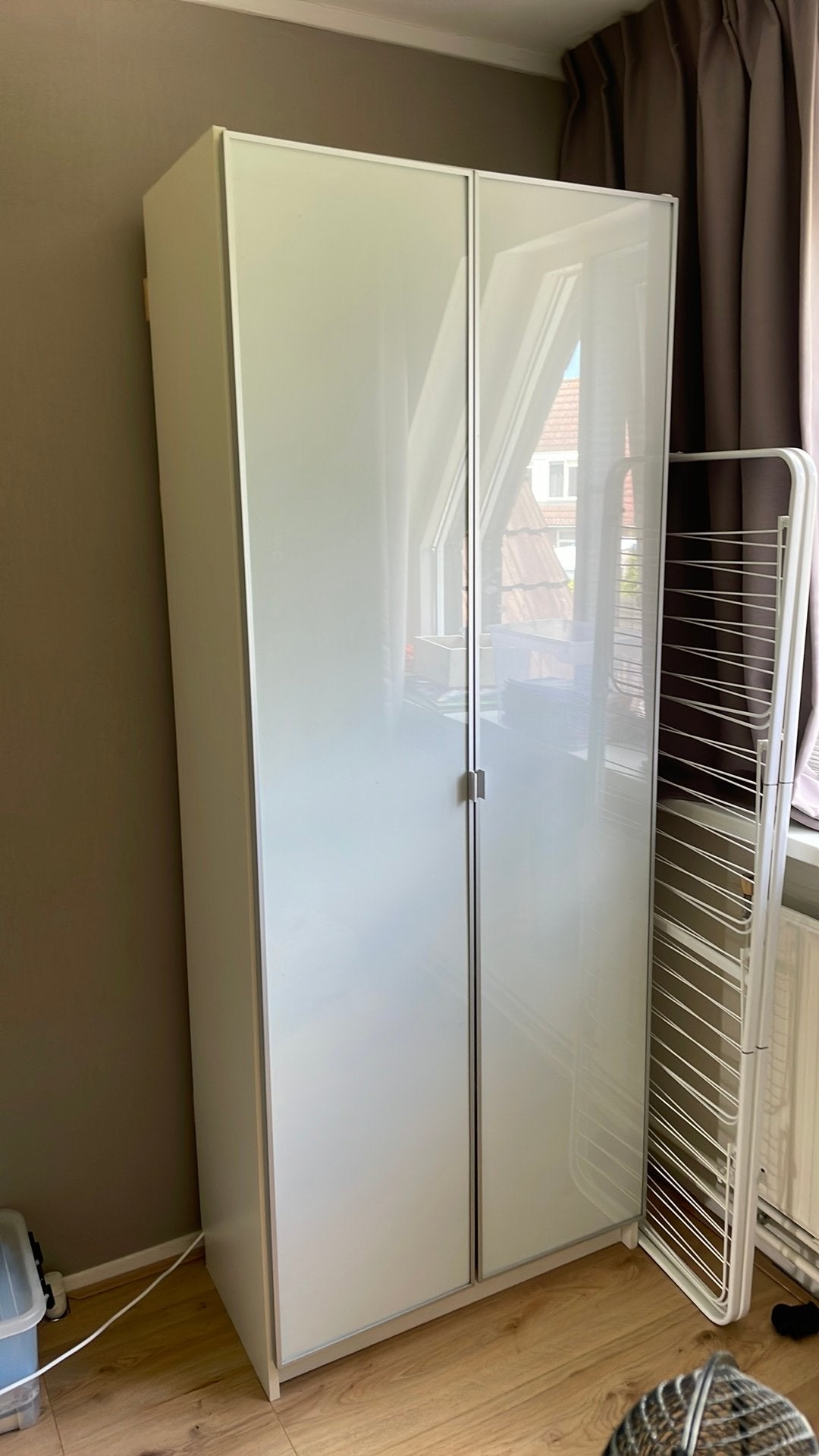 Ikea kast billy/oxberg, Ophalen, 200 cm of meer, 50 tot 100 cm, 25 tot 50 cm