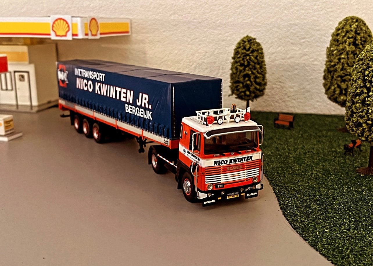 GEZOCHT Tekno Nico Kwinten Scania, Ophalen of Verzenden, Zo goed als nieuw, Bus of Vrachtwagen, Tekno