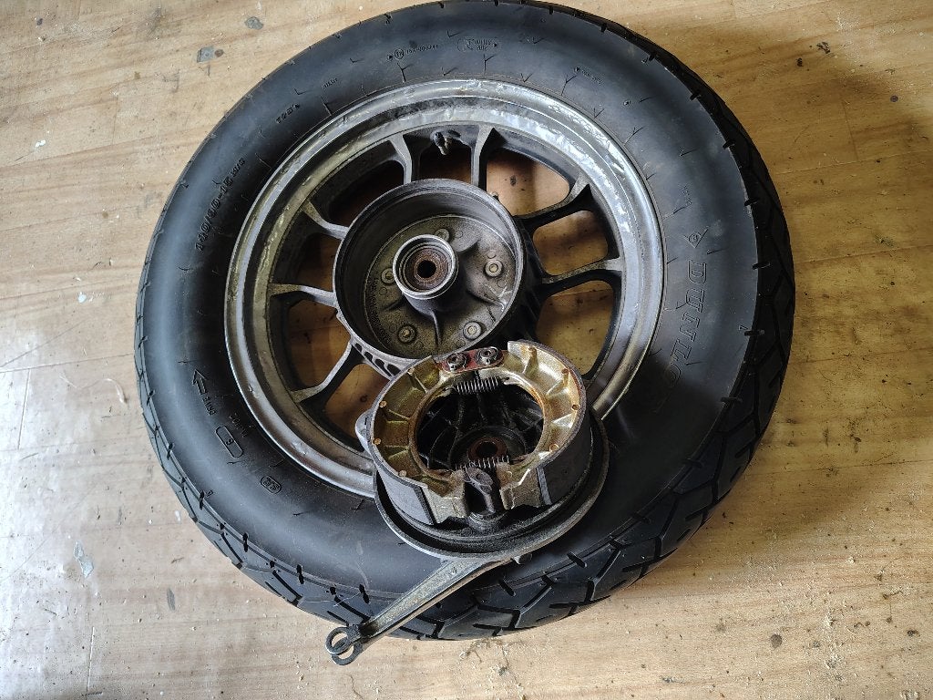 Onderdelen Honda VT700C, Ophalen, Gebruikt
