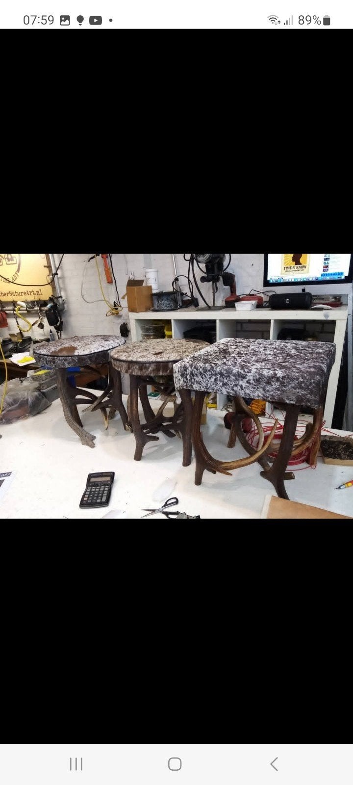 Herstofferen in A-Klasse Zuid-Amerikaanse Koehuiden, Huis en Inrichting, Ophalen, Eenpersoons, Nieuw, Minder dan 150 cm