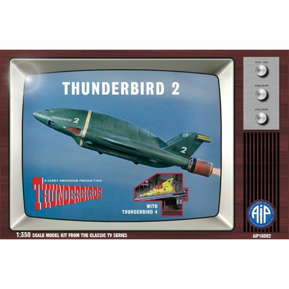AIP 1:350 Thunderbird 2 with Thunderbird 4, -, Verzenden, -, 1:144 of kleiner