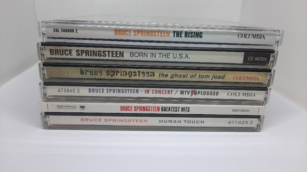 Partij van 6 Bruce Springsteen CD's Muziek Albums, Ophalen of Verzenden, Gebruikt, Overige genres, Album
