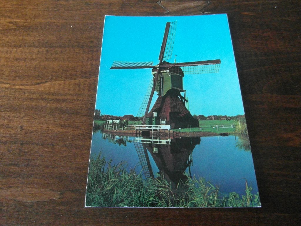 T69 - Groot-Ammers - Molen - Mooie kaart, Ophalen of Verzenden, 1960 tot 1980, Zuid-Holland