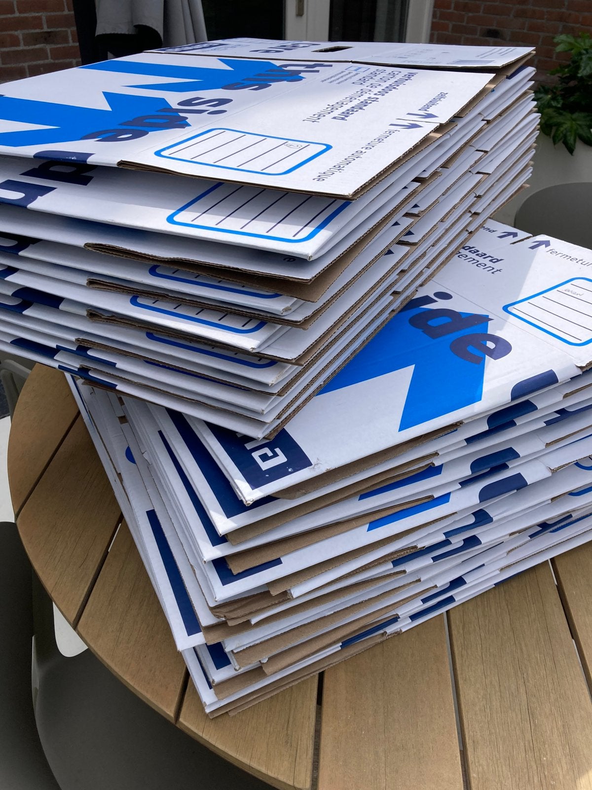 Verhuisdozen Gamma 40 stuks, Ophalen, Doos, Minder dan 50 cm, Zo goed als nieuw