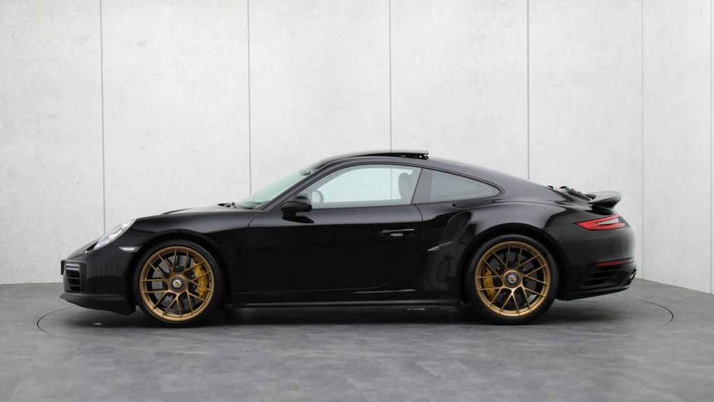 Porsche 911 991.2 3.8 Turbo S | Stoelventilatie | Keramisch, Auto's, Porsche, Gebruikt, 4 stoelen, Zwart, Bedrijf