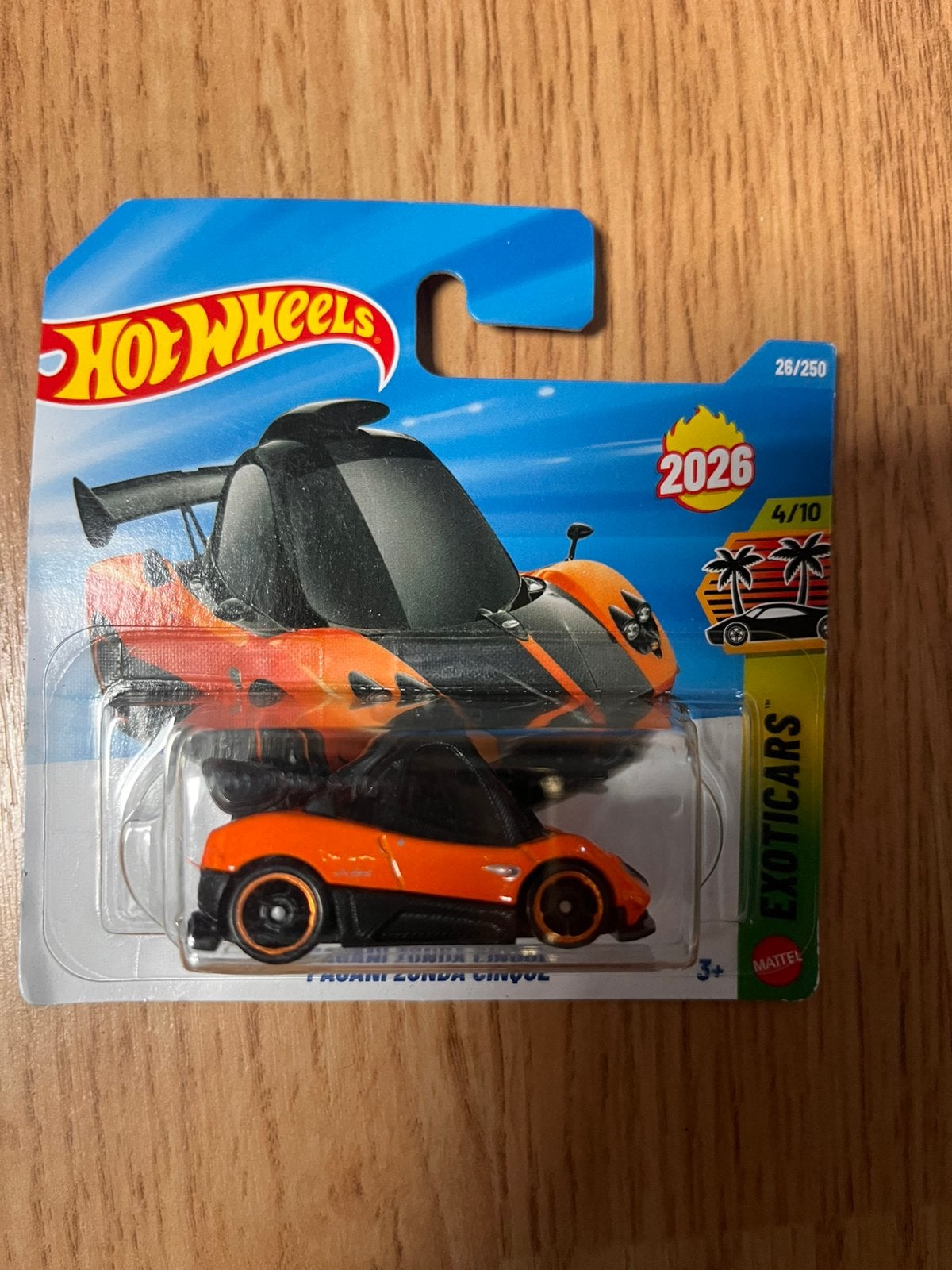 Hotwheels pagani zonda cinque tooned, Verzenden, Nieuw, Auto