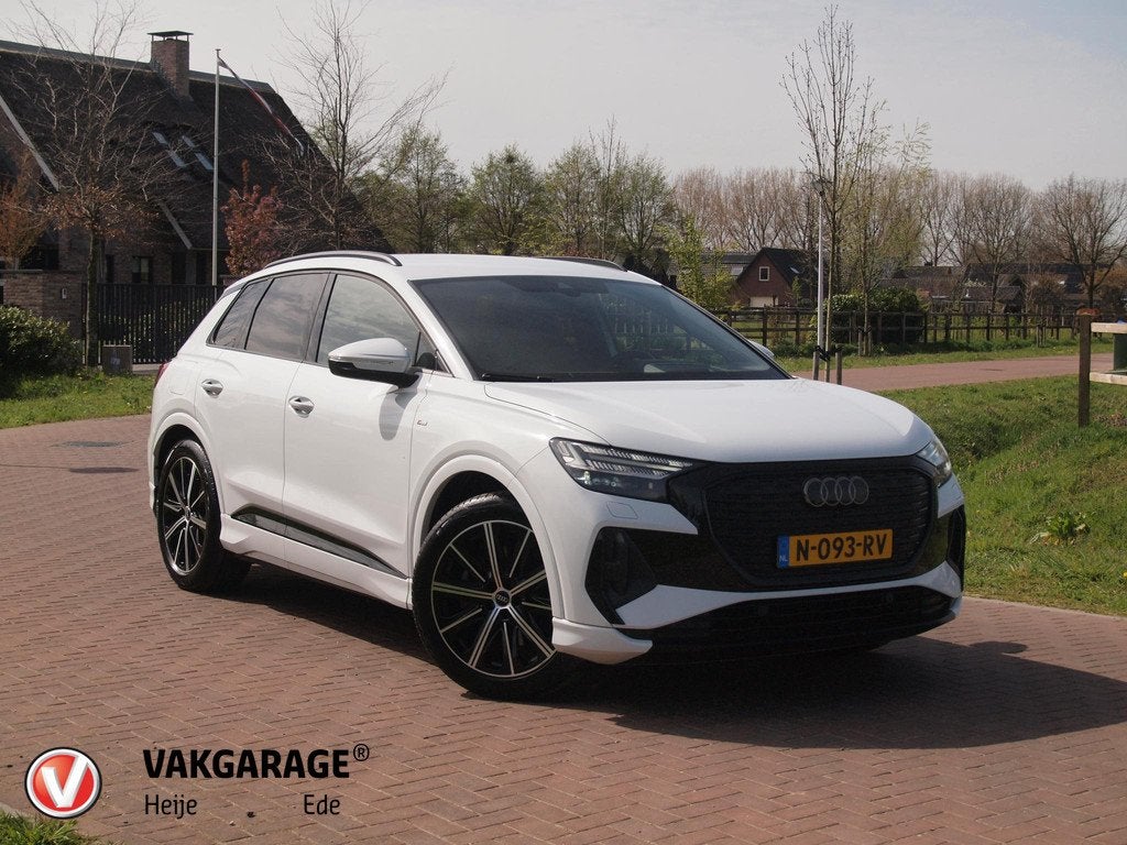 Audi Q4 e-tron 40 S edition 77 kWh | SOH 93% | S-Line | Head, Auto's, Audi, Bedrijf, Te koop, Q4 e-tron, ABS, Achteruitrijcamera