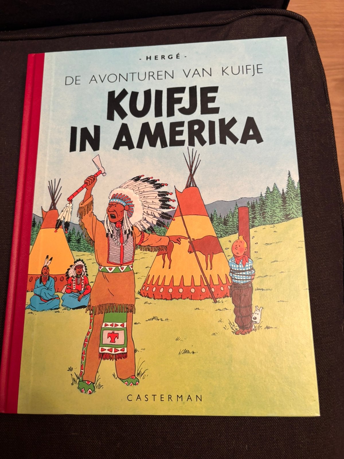 Kuifje in Amerika HC Facsimile editie nog ongelezen., Eén stripboek, Ophalen of Verzenden, Nieuw