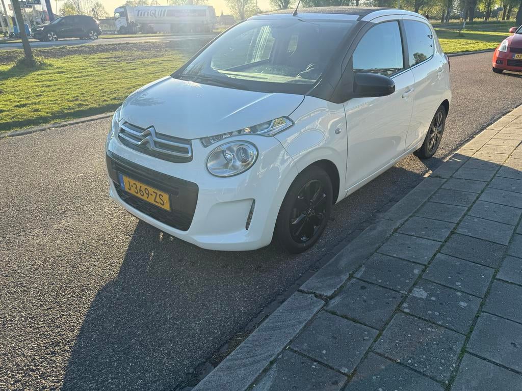 Citroën c1 1.2 PureTech Airscape 5-DRS 2017 Wit, Auto's, Voorwielaandrijving, 1199 cc, 840 kg, 4 stoelen
