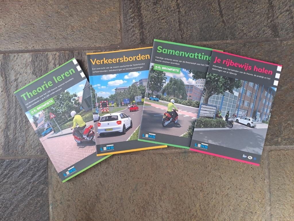 Theorie boeken bromfiets, Boeken, Studieboeken en Cursussen, Ophalen of Verzenden, Alpha, Nieuw, MBO