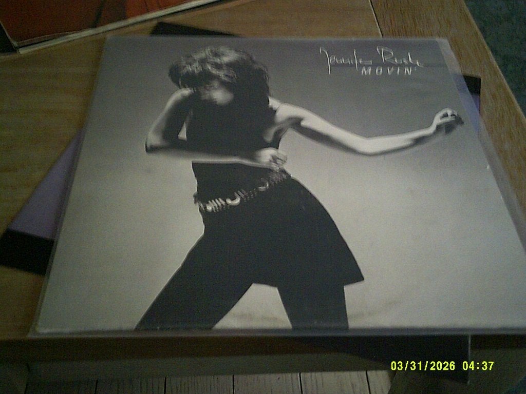 Jennifer Rush - Movin' (Vinyl LP, 1985), Cd's en Dvd's, Vinyl | Rock, LP, Ophalen of Verzenden, Zo goed als nieuw, Inclusief binnenhoes