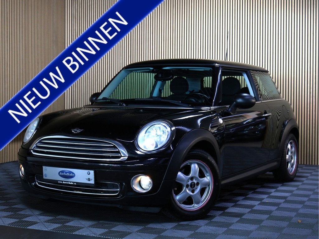MINI 3-deurs 1.6 One Salt AVM RED HOT CLIMATRONIC LM VELGEN, Auto's, Mini, Voorwielaandrijving, Euro 5, 4 cilinders, Automatische klimaatregeling