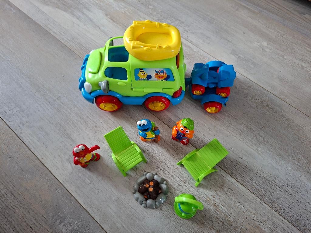 Sesamstraat camper, Ophalen of Verzenden, Zo goed als nieuw