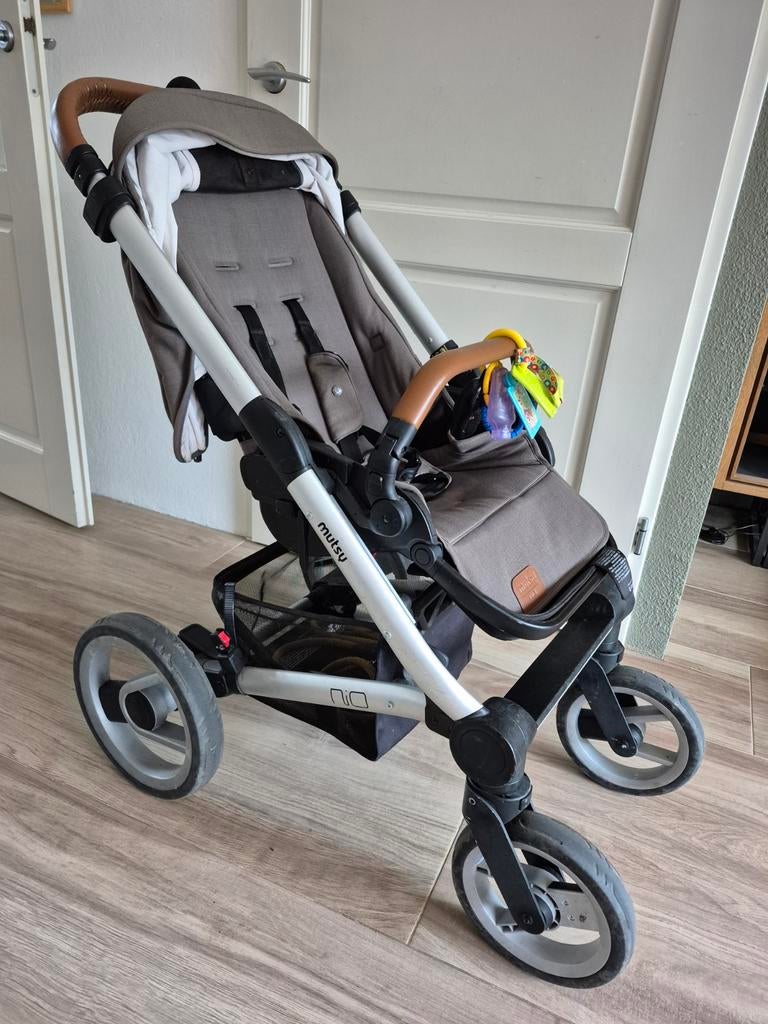 Mutsy Nio kinderwagen+wieg /accesoires, Ophalen, Gebruikt, Combiwagen, Mutsy