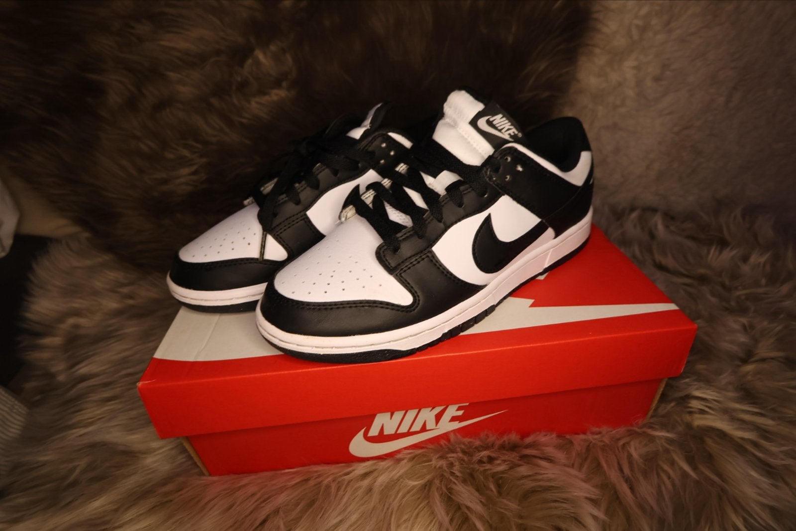 Nike Dunk Low Panda - Maat 39, Ophalen of Verzenden, Nieuw, Zwart, Sneakers of Gympen