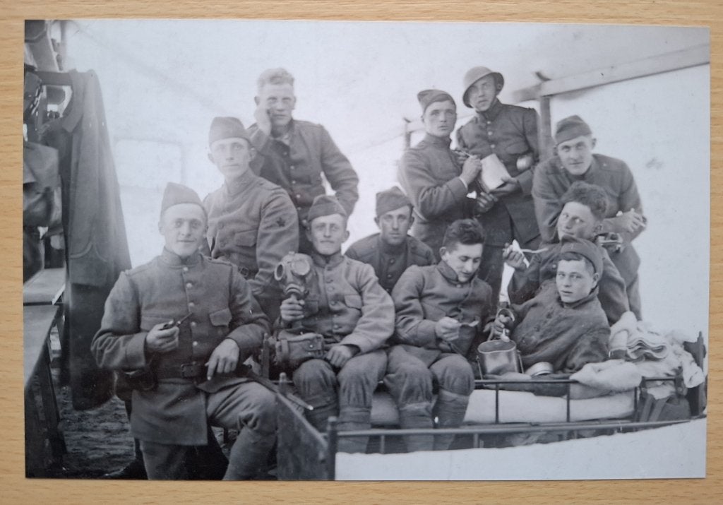 2 afbeeldingen mobilisatie in 1939, Verzamelen, Militaria | Tweede Wereldoorlog, Verzenden, Landmacht, Nederland, Foto of Poster
