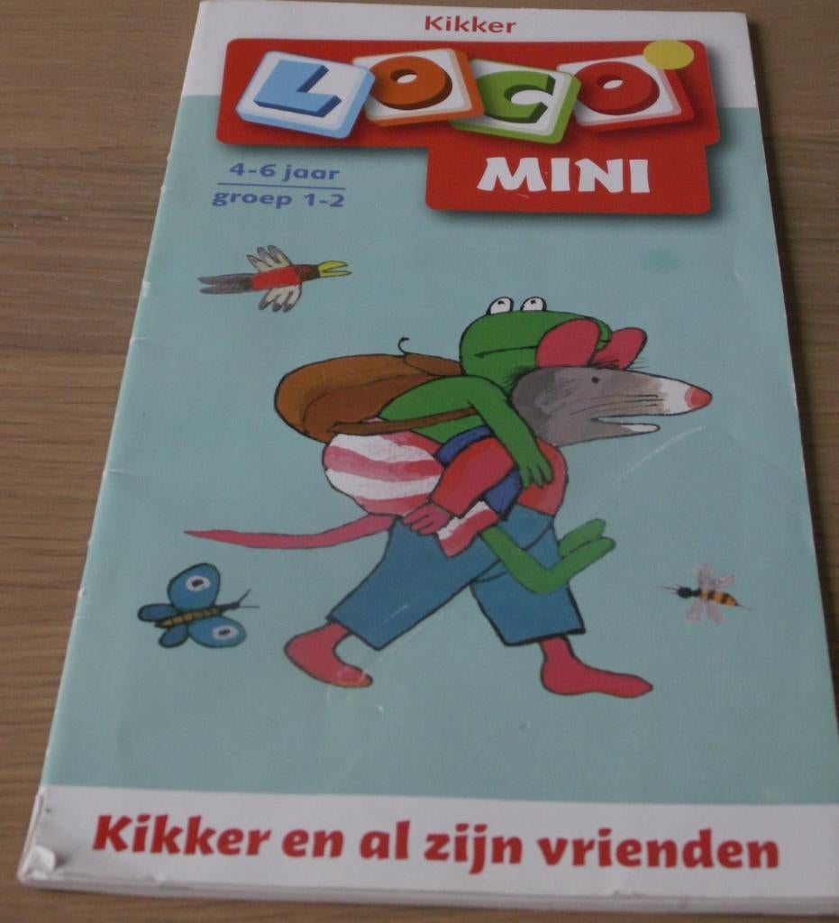 Mini Loco boekje kikker en al zijn vriendjes, Ophalen of Verzenden, Zo goed als nieuw