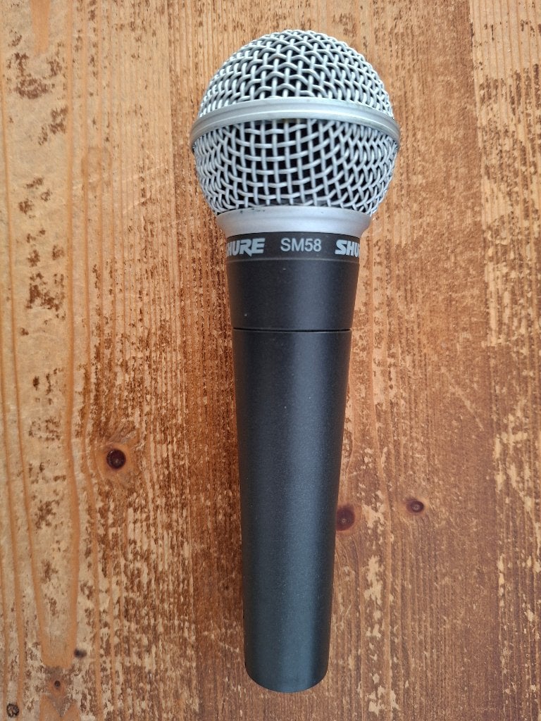 Shure SM58, Ophalen of Verzenden, Zo goed als nieuw, Zangmicrofoon