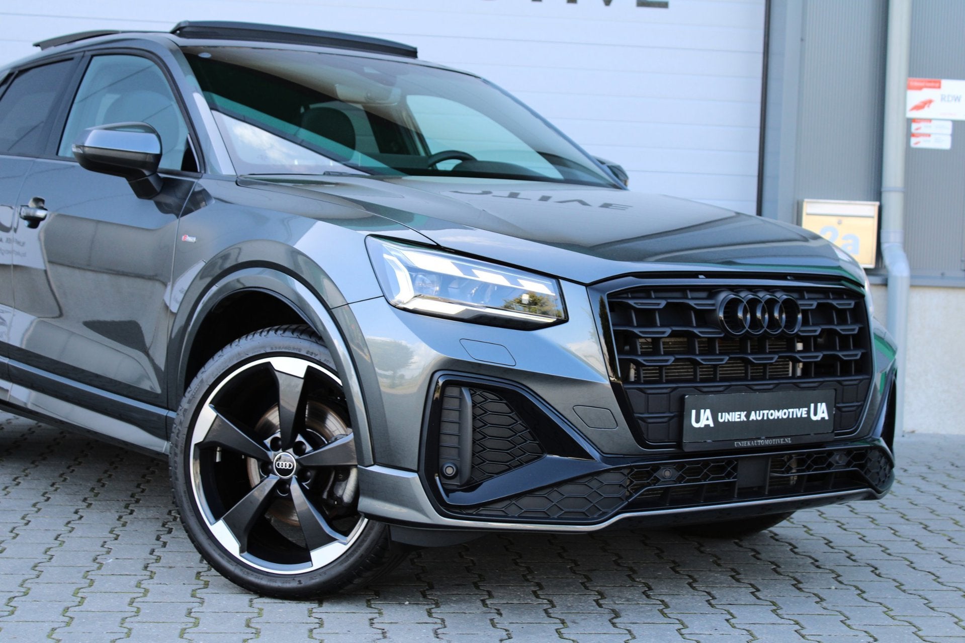 Audi Q2 35 TFSI S EDITION | S-TRONIC | S-LINE | PANO | LED-, Auto's, Dealer onderhouden, 4 cilinders, 150 pk, Leder