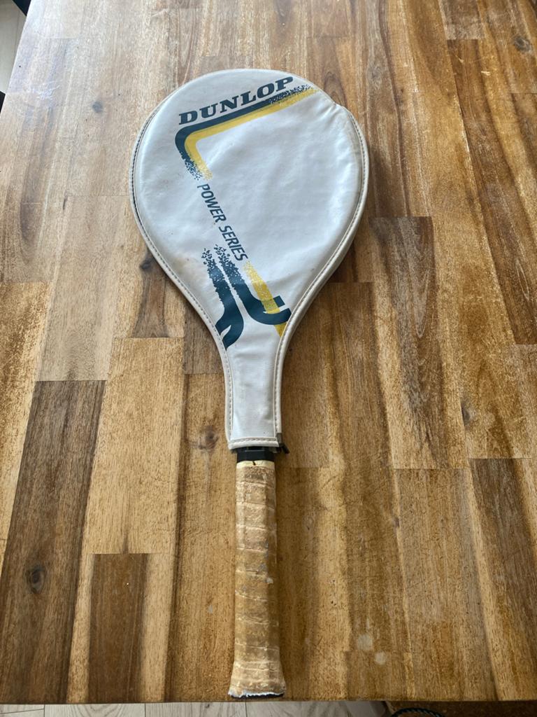 Dunlop Power Series Tennisracket met hoes, Ophalen, Zo goed als nieuw, Racket, L3