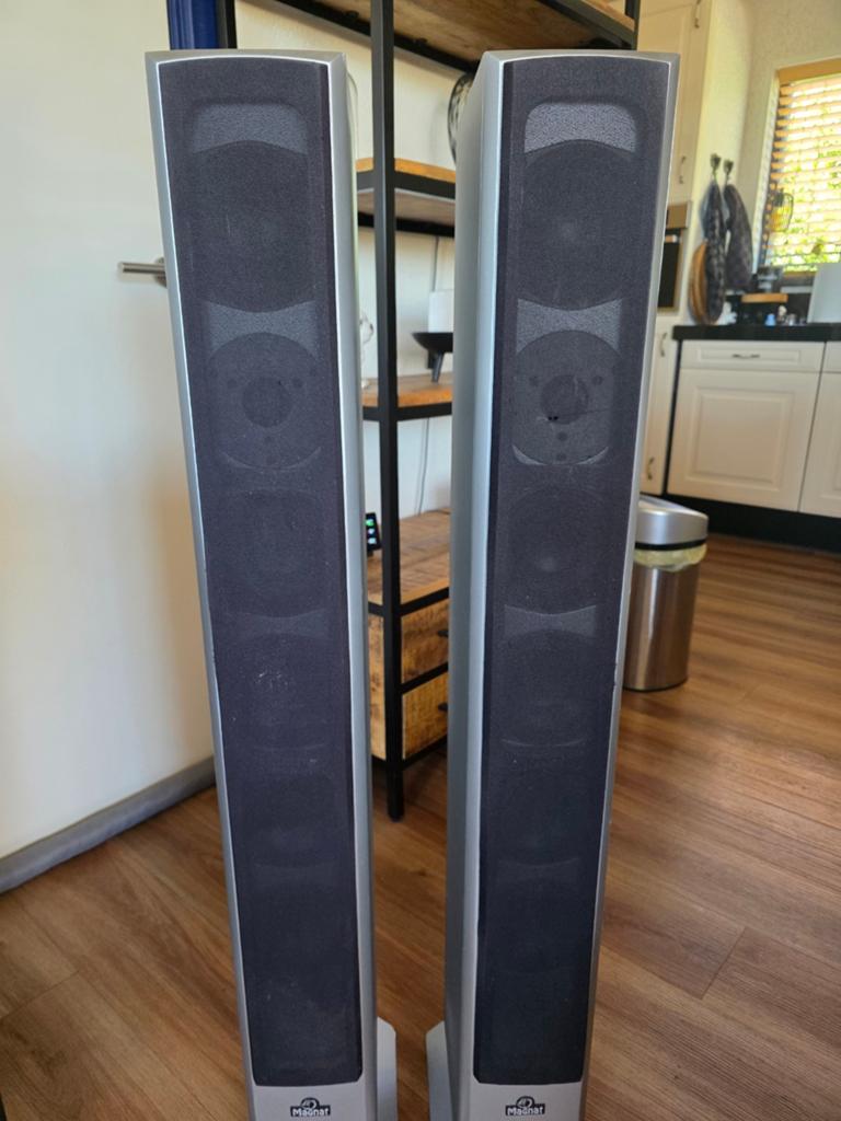 MAGNAT VECTOR NEEDLE MINTSTAAT, Audio, Tv en Foto, Luidsprekers, Front, Rear of Stereo speakers, 120 watt of meer, Magnat, Ophalen