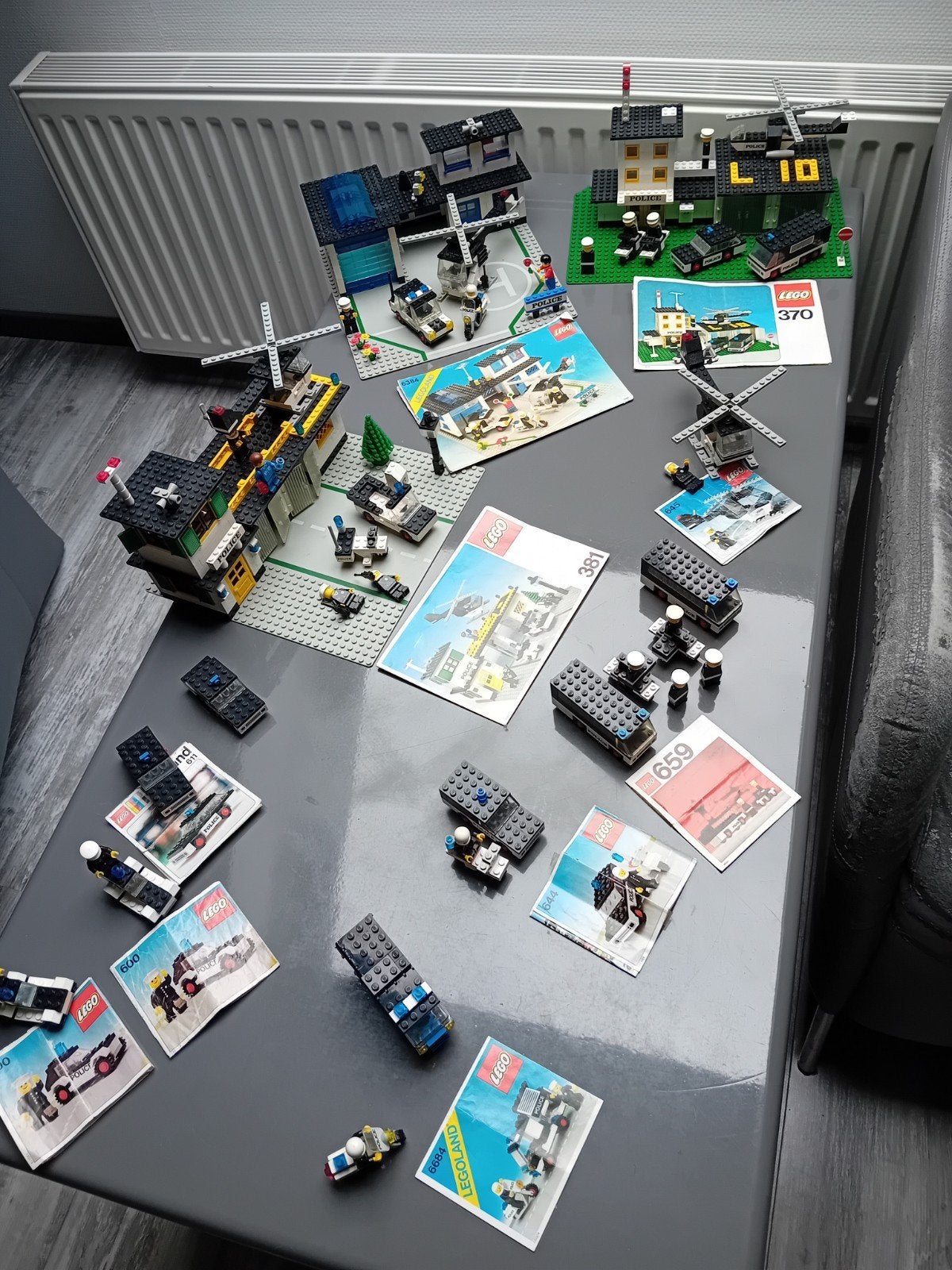 Diverse vintage lego politie setjes jaren 70 / 80, Kinderen en Baby's, Speelgoed | Duplo en Lego, Ophalen of Verzenden, Gebruikt