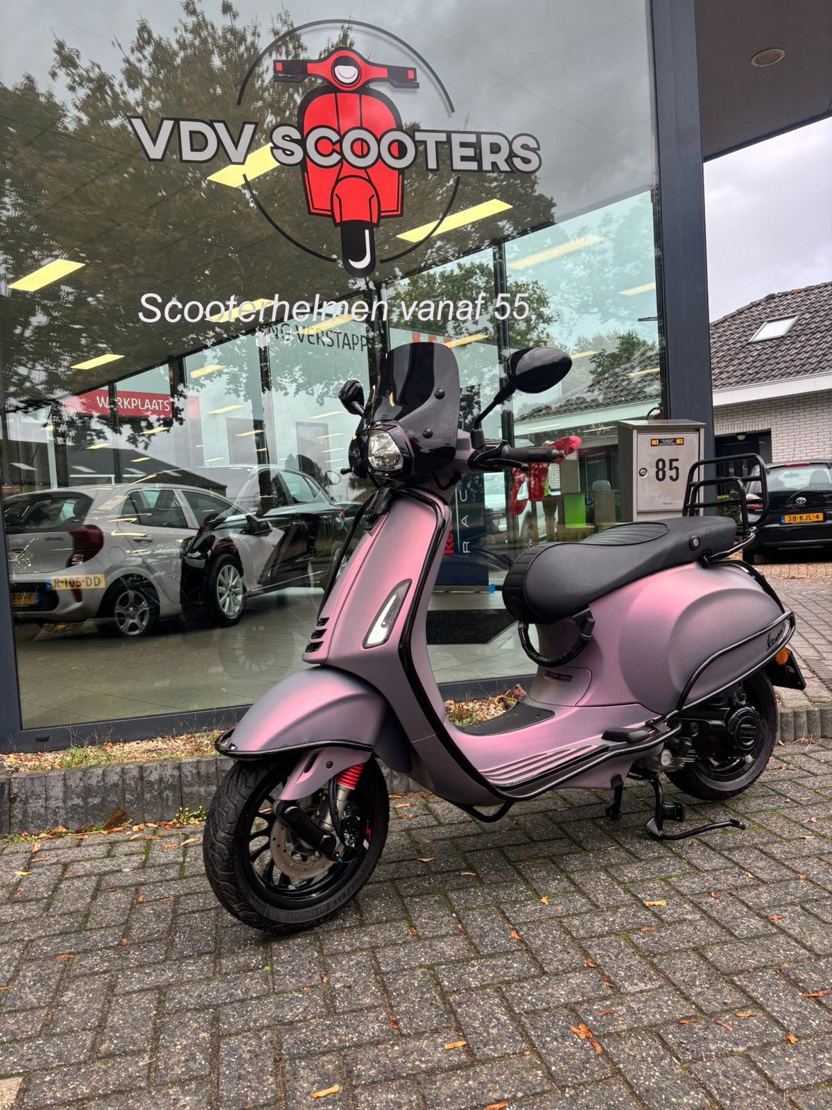 Vespa sprint opaco rose euro4 brom, Ophalen, Overige modellen, Maximaal 45 km/u, Zo goed als nieuw