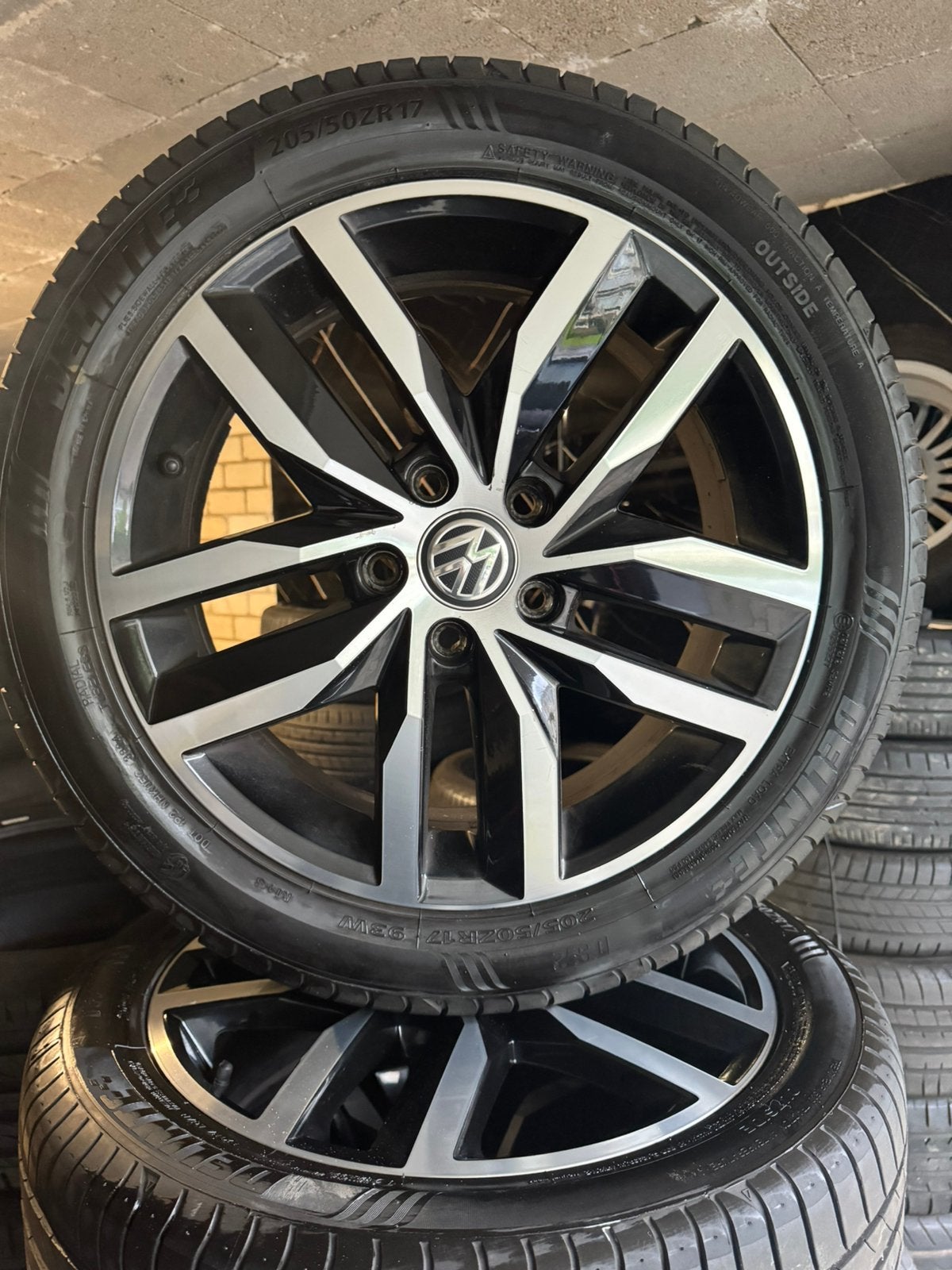 Origineel Volkswagen Madrid velgen 205  55 17 Golf 7 8 Caddy