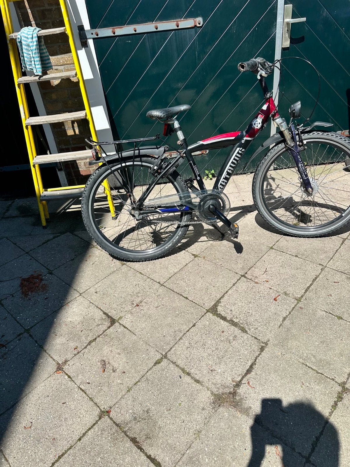 Batavus fiets met 26 inch wielen, Ophalen, Minder dan 10 versnellingen, Gebruikt, Velgrem