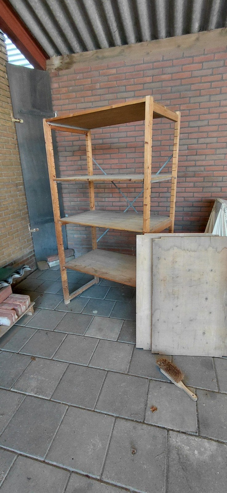 Bruynzeel rek met 6 planken, Ophalen, Hout, Overige typen