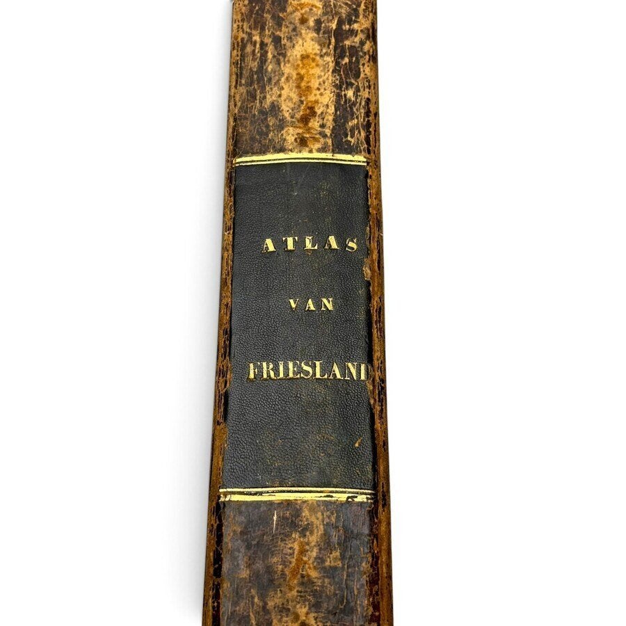 Nieuwe atlas van de Provincie Friesland', Eekhoff 1849-1859, Gelezen, Overige atlassen, Ophalen of Verzenden, 1800 tot 2000