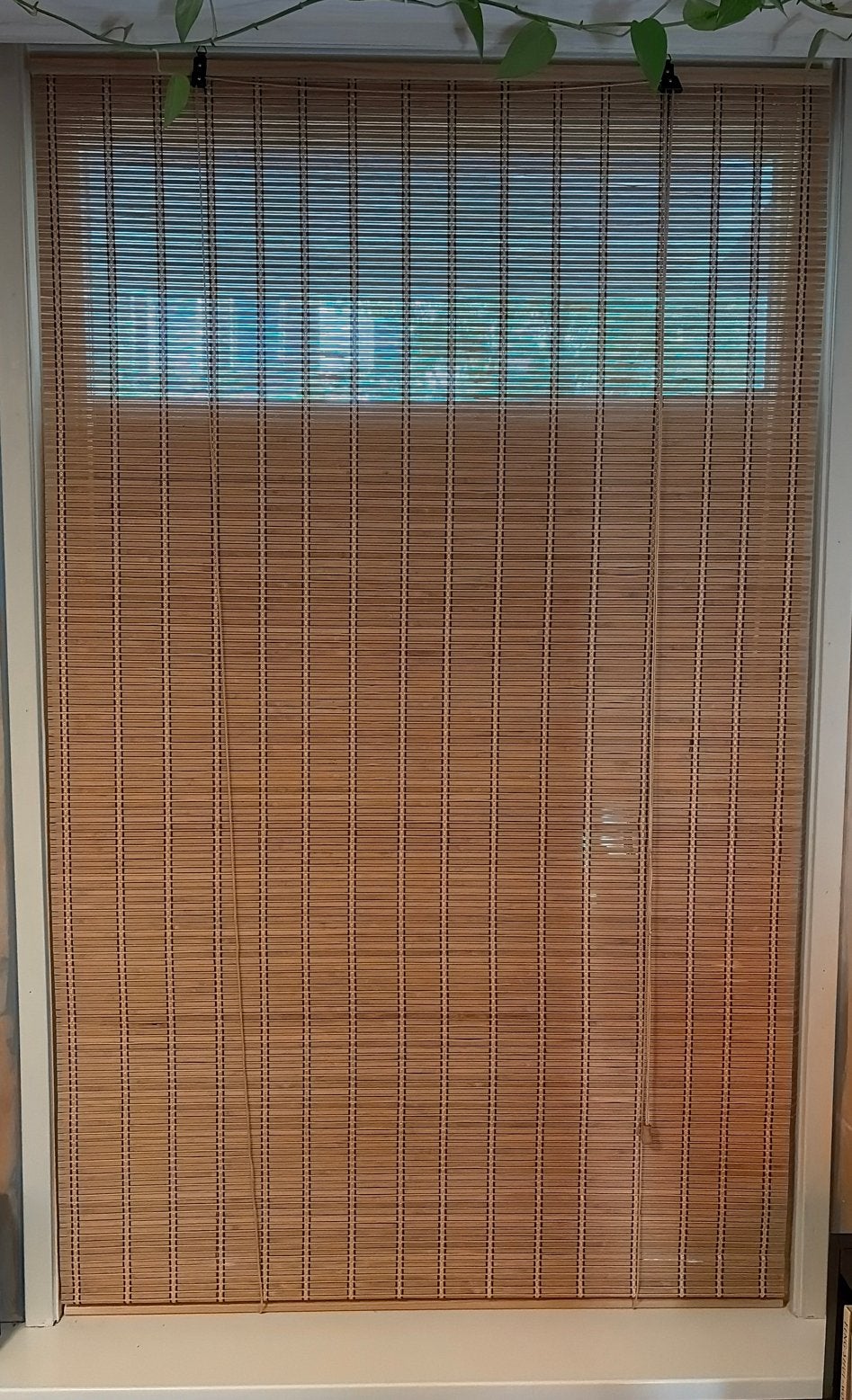 Bamboe jaloezie 120x200cm - Natuurlijke raambekleding, Huis en Inrichting, Stoffering | Gordijnen en Lamellen, Ophalen, Jaloezie