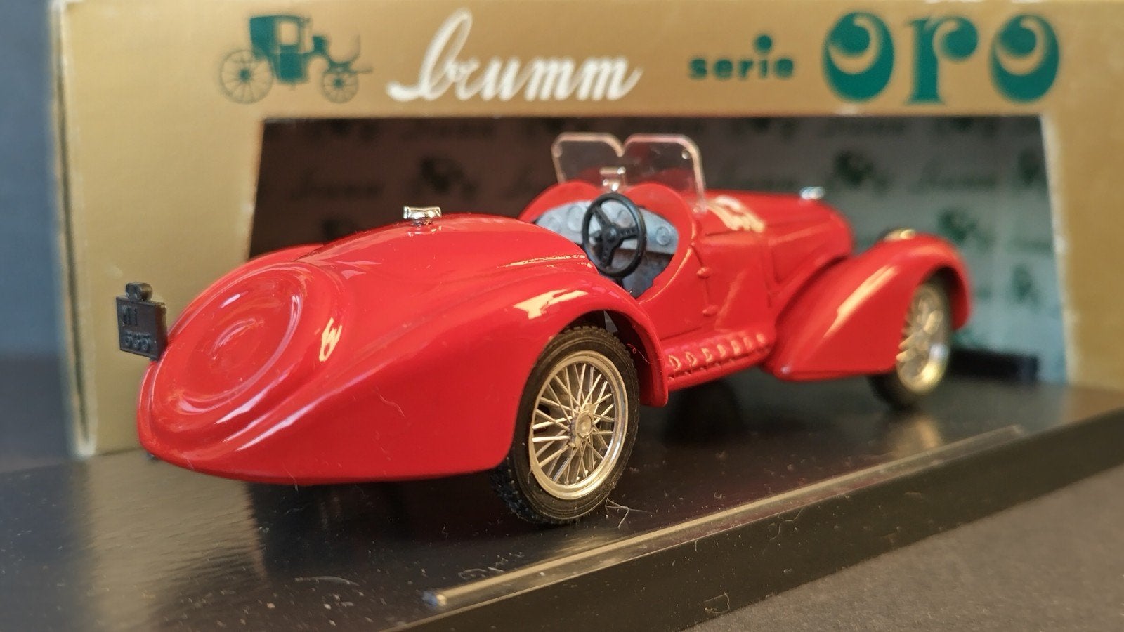 Alfa Romeo 8c 2900 B 1:43 Brumm Pol, Overige merken, Auto, ., Nieuw