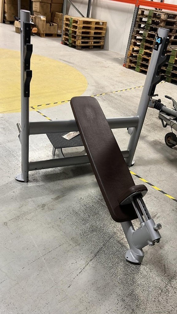professionele verstelbare bench press / incline bench, Ophalen, Benen, Krachtstation, Zo goed als nieuw