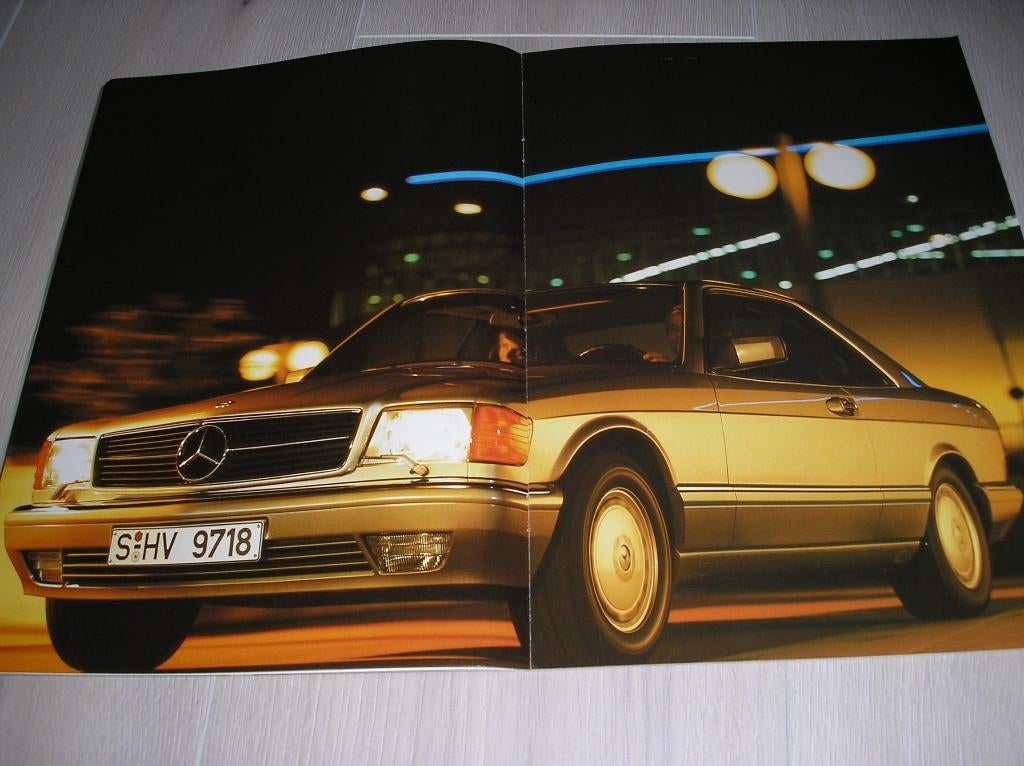 Mercedes-Benz S-Klasse Coupés 420 SEC, 500 SEC, 560 SEC, '85, Ophalen of Verzenden, Zo goed als nieuw, Mercedes