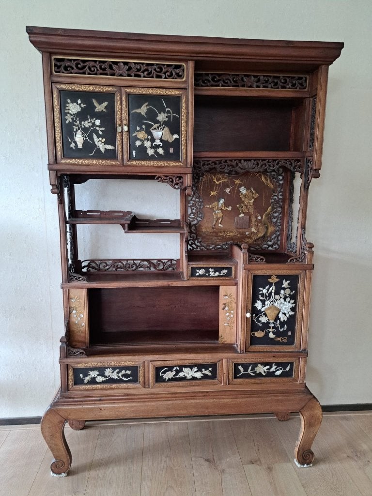 Japanse kast, Meiji-periode (1868–1912), Antiek en Kunst, Ophalen