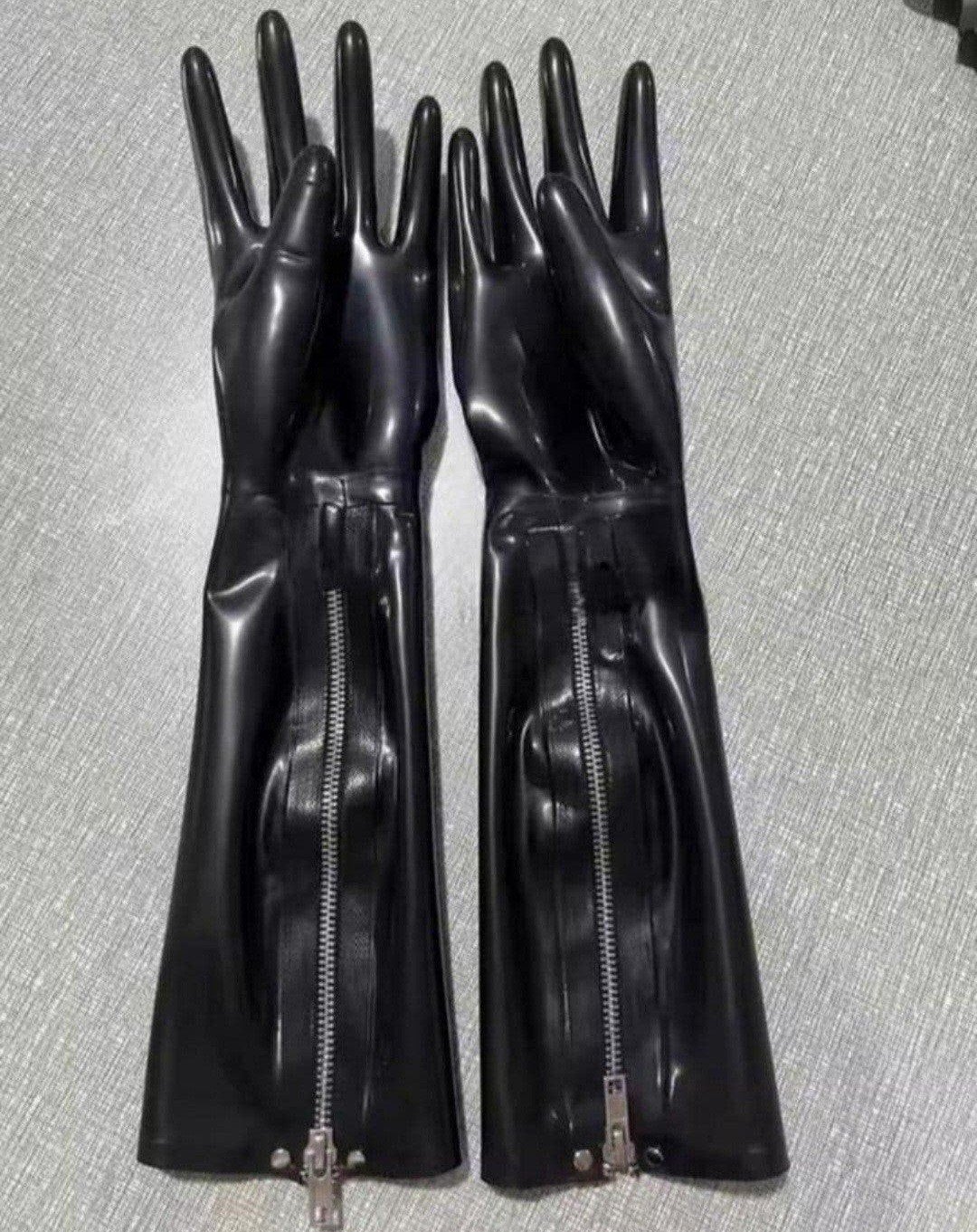 Latex handschoenen met rits, tm 2Xl

Makkelijk aan te doen, Verzenden