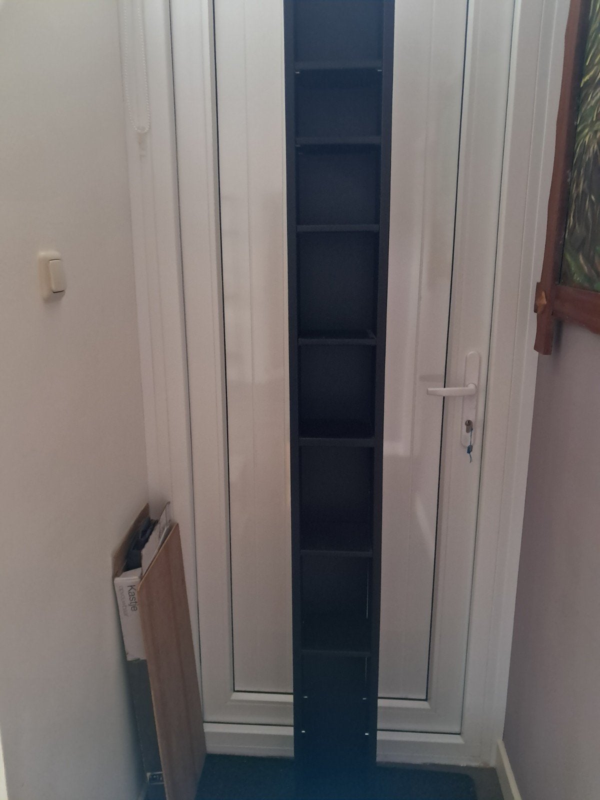 IKEA CD/DVD Kast - Zwart, Ophalen, Gebruikt, 150 discs of meer, Hout