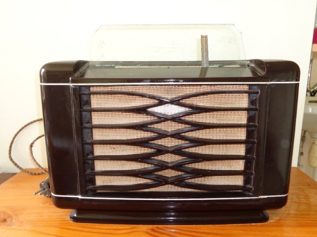 antieke radio, Ophalen