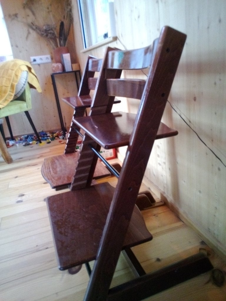 tripp trapp stokke meegroeistoelen, Ophalen, Gebruikt, Meegroeistoel, Aanschuifbaar