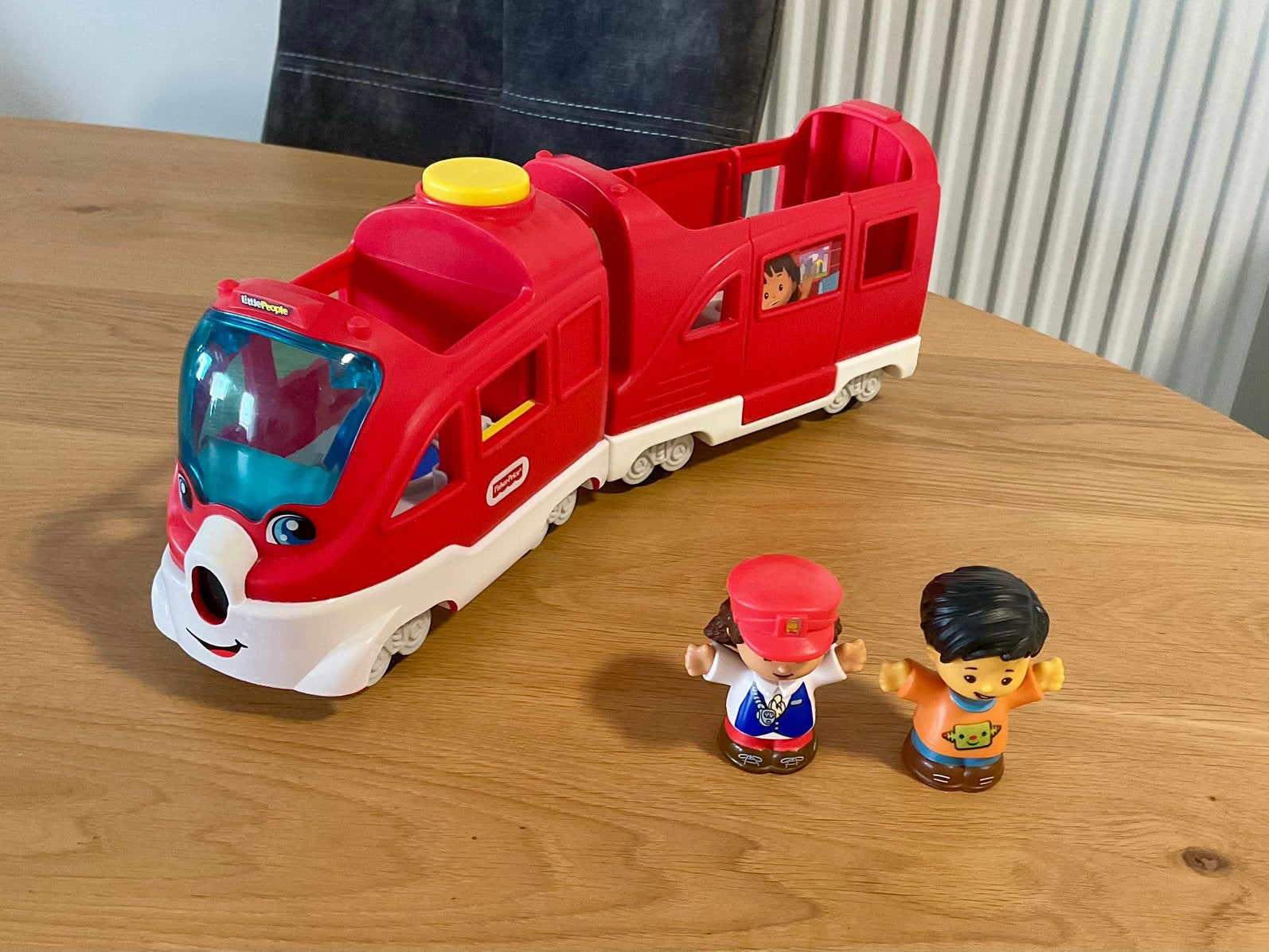 Little People : Trein met licht en geluid, Kinderen en Baby's, Speelgoed | Fisher-Price, Ophalen, Gebruikt, Auto of Voertuig, Met licht