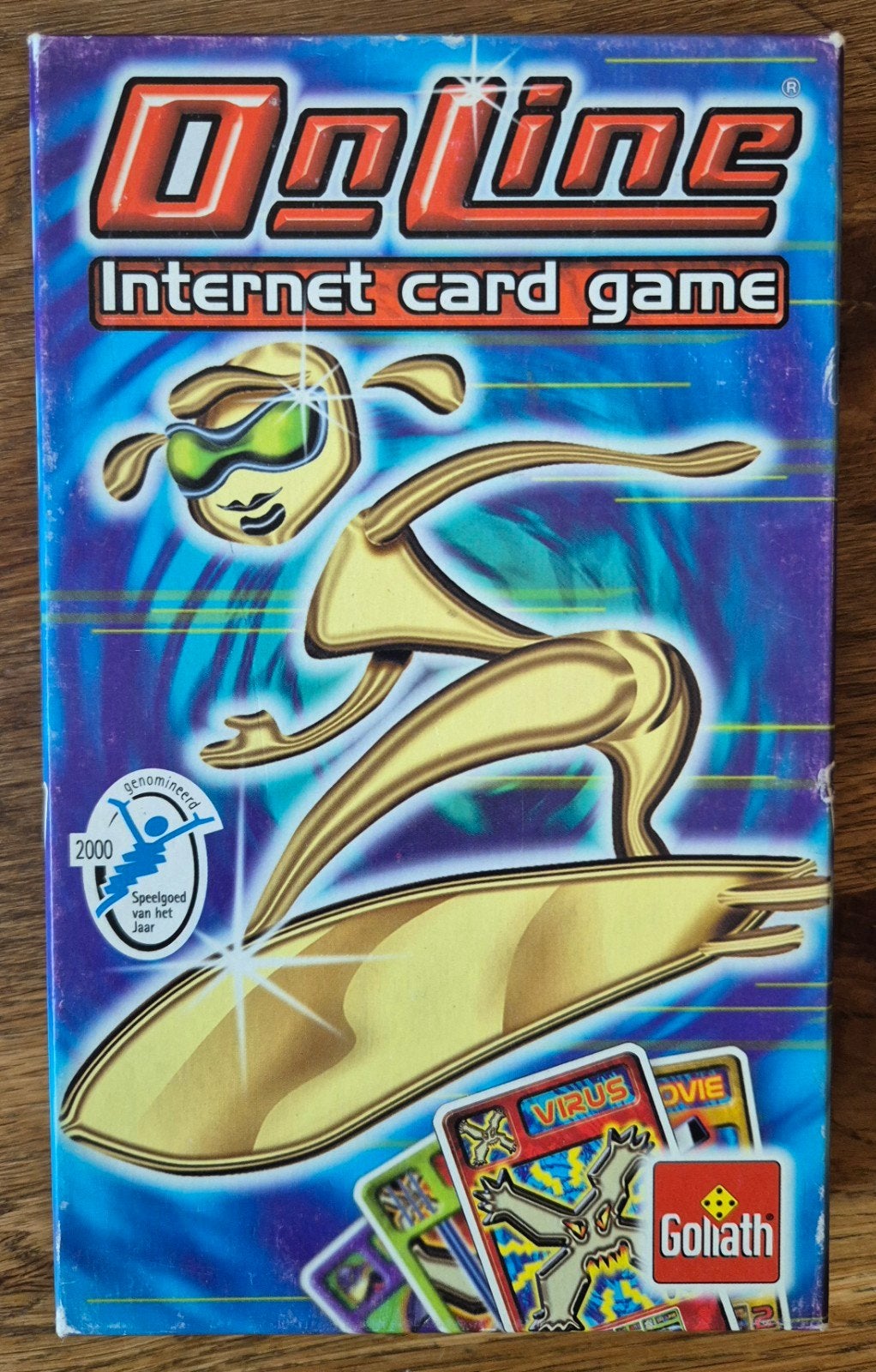 Online Internet Card Game - Goliath (2000), Een of twee spelers, Ophalen of Verzenden, Gebruikt, Goliath