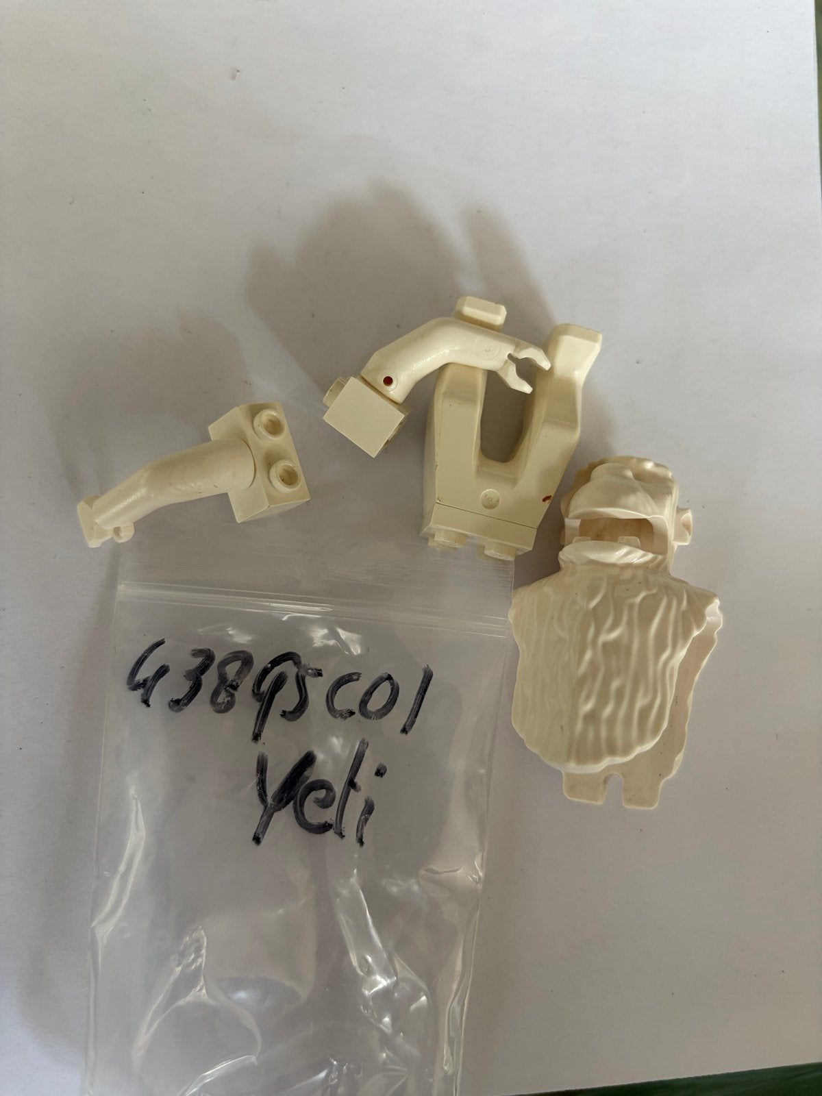 Lego Yeti / Bigfoot / Sasquatch Minifiguur, Gebruikt, Overige thema's, Lego, Ophalen of Verzenden
