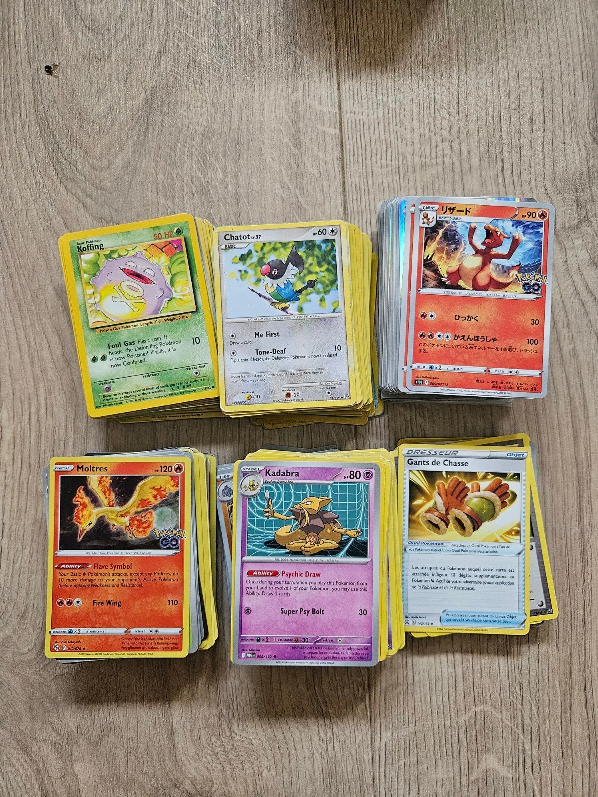 Bulk Pokémon Kaarten - Diverse Sets en Condities, Ophalen of Verzenden, Gebruikt, Meerdere kaarten