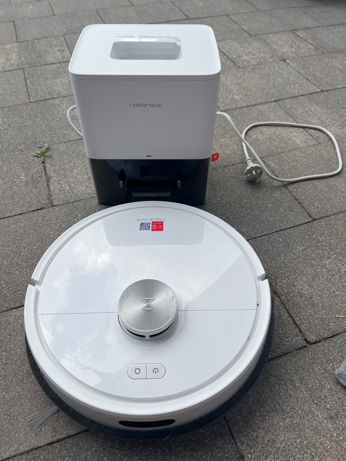 Roborock Q7 Series Robotstofzuiger met Auto-Empty Dock, Ophalen, Automatisch legen, Zo goed als nieuw, Robotstofzuiger