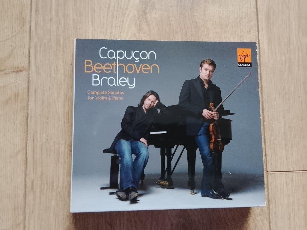 Beethoven Complete Violin Sonatas Renaud Capuçon Als Nieuw, Cd's en Dvd's, Cd's | Klassiek, Kamermuziek, Boxset, Ophalen of Verzenden