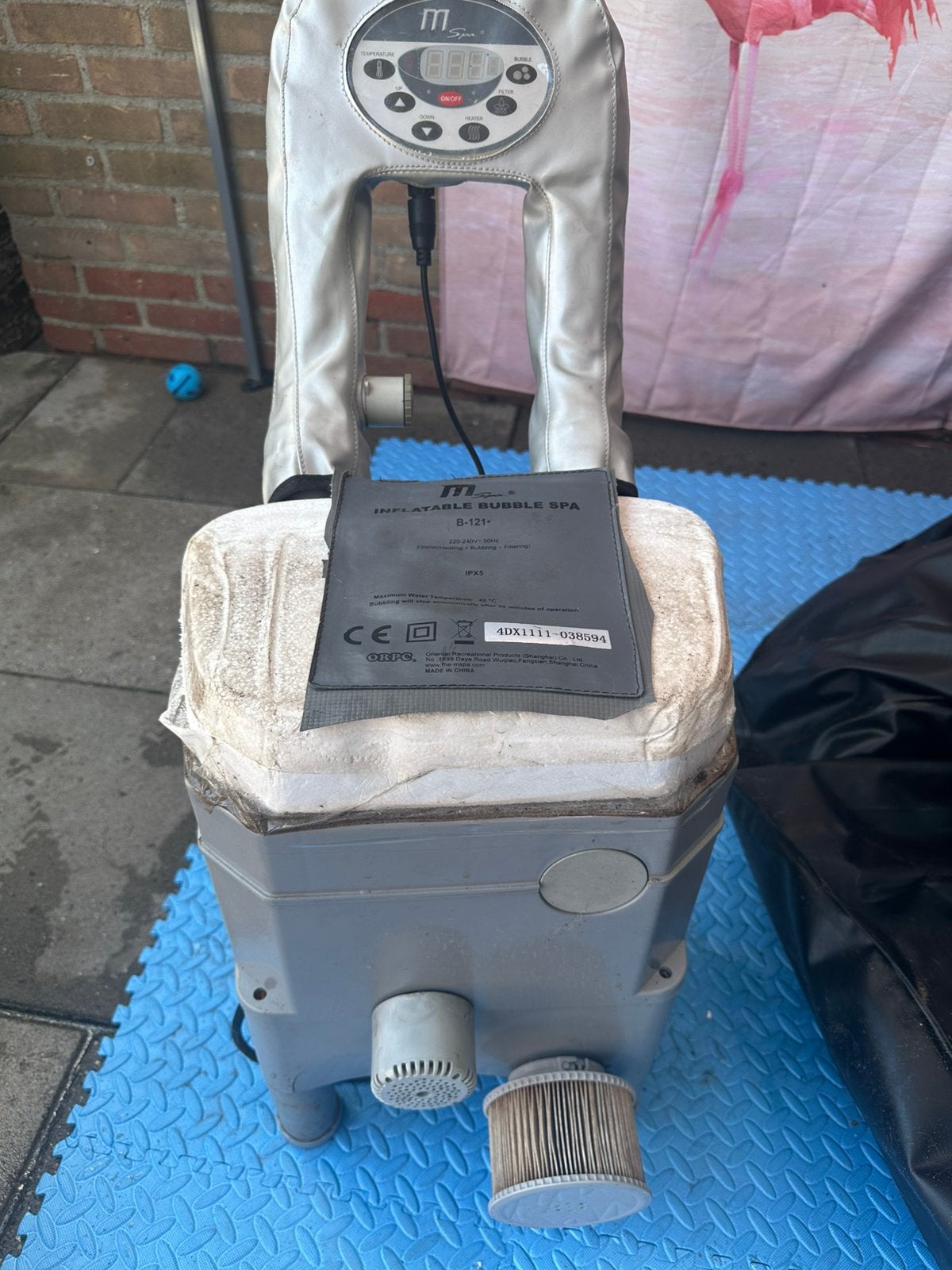 Jacuzzi pomp, Ophalen, Zo goed als nieuw, Pomp